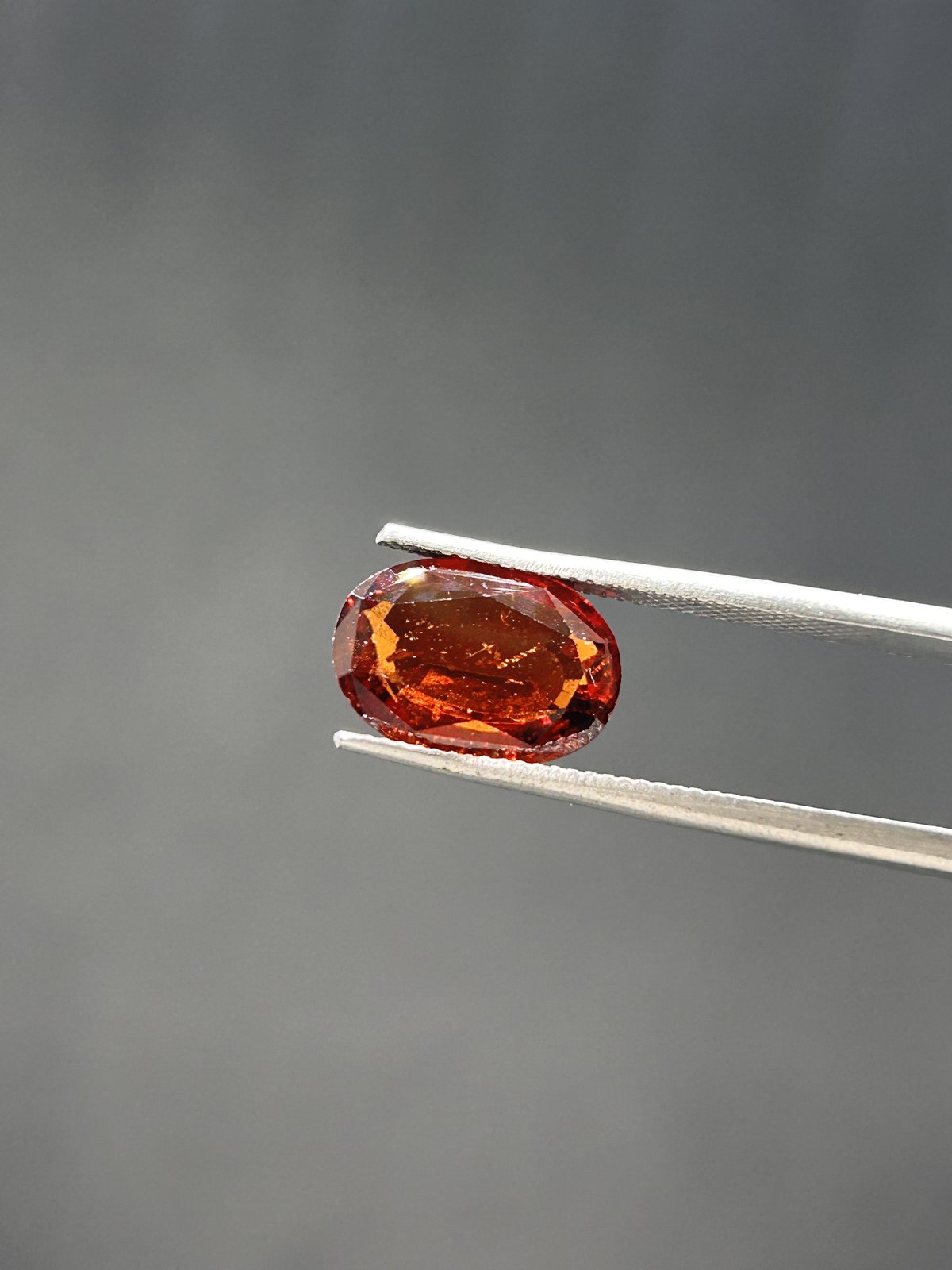 Natural Hessonite - 6.055 Carats (Ceylon)