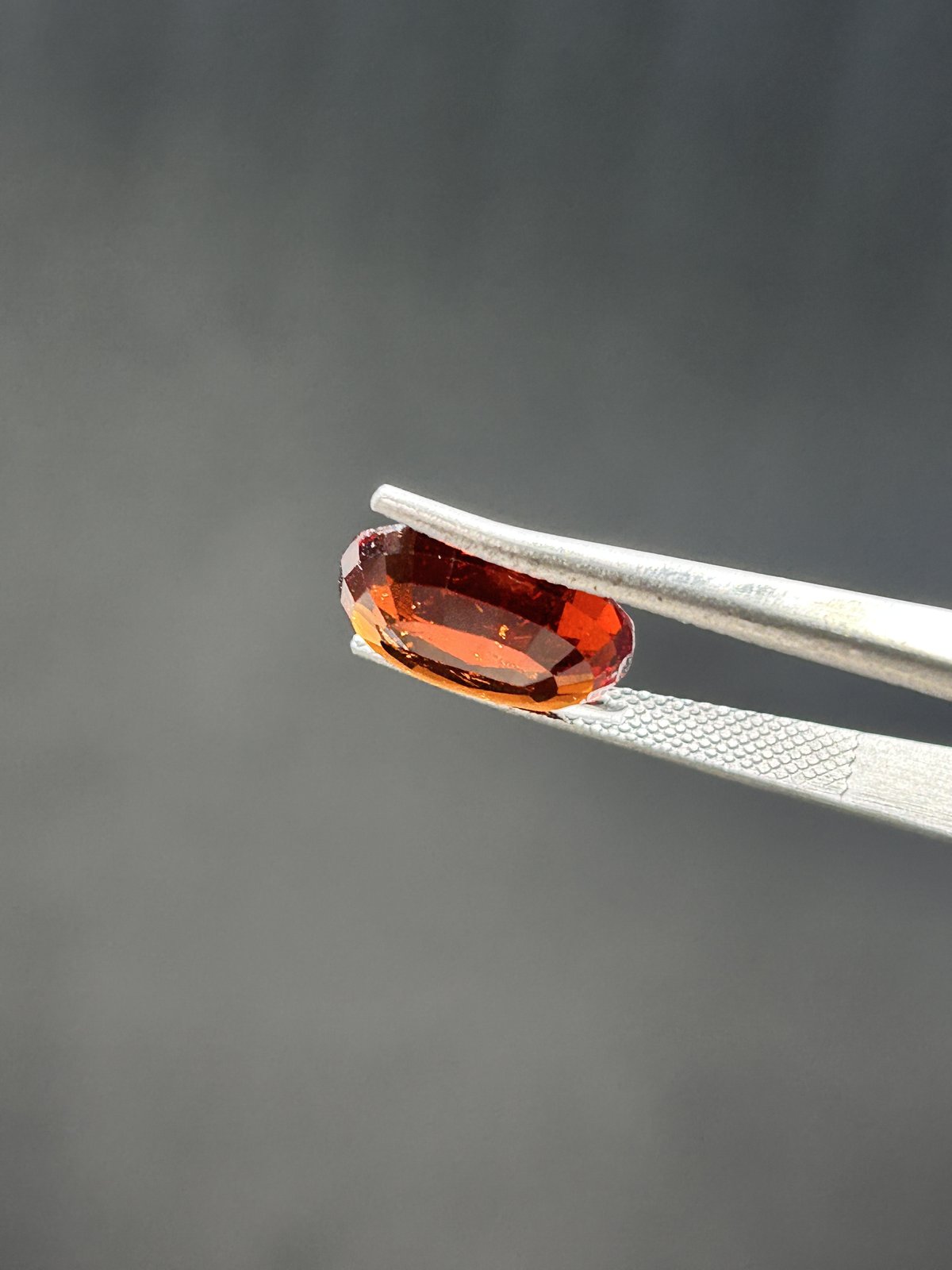 Natural Hessonite - 6.055 Carats (Ceylon)
