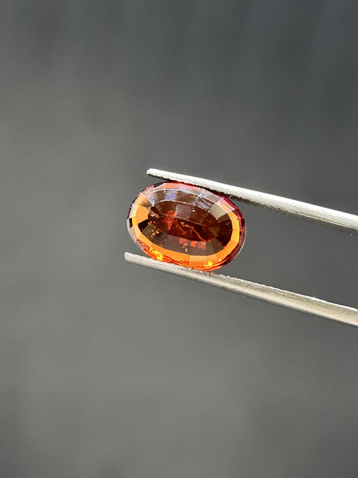 Natural Hessonite - 6.055 Carats (Ceylon)