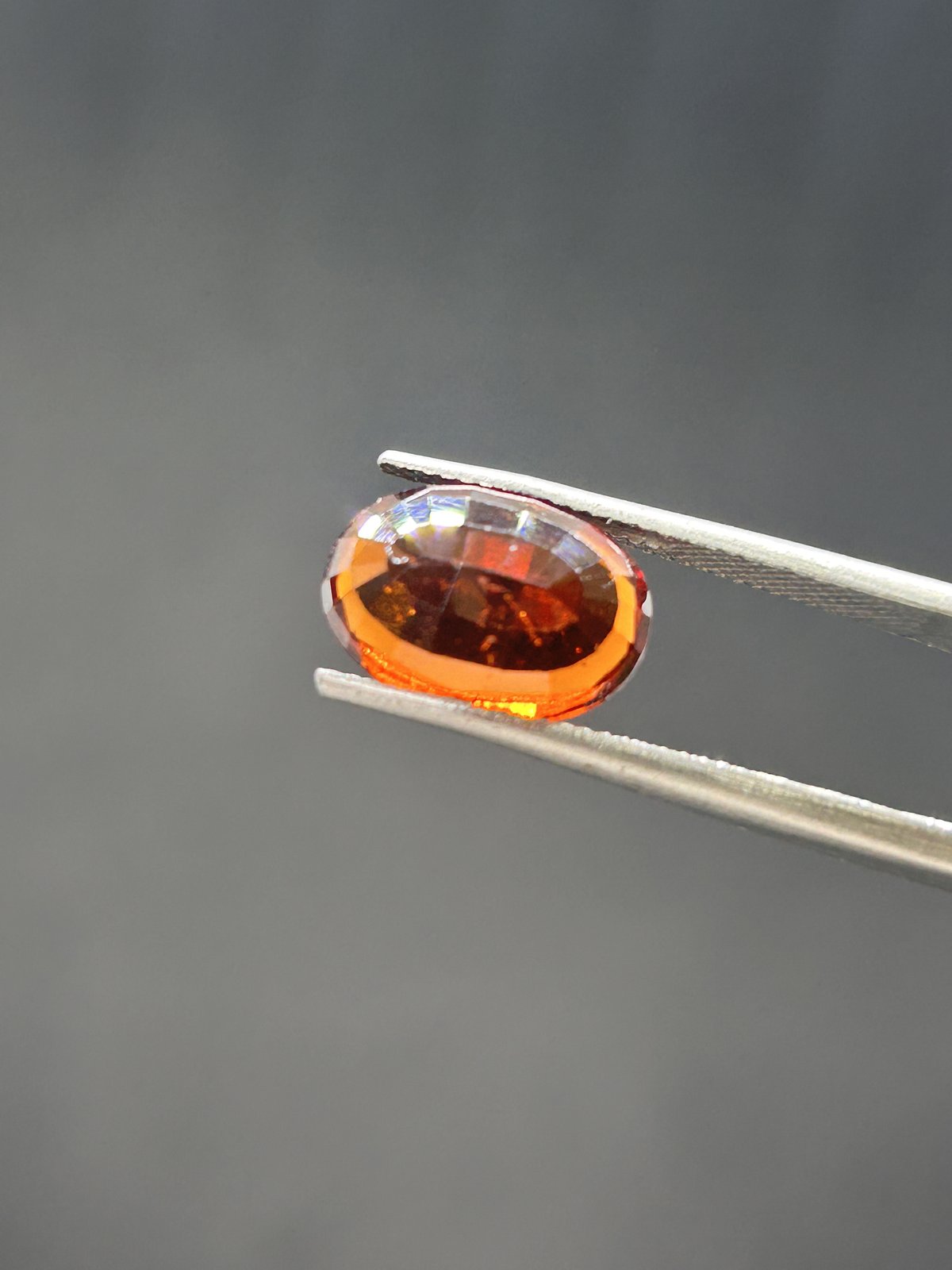 Natural Hessonite - 6.055 Carats (Ceylon)