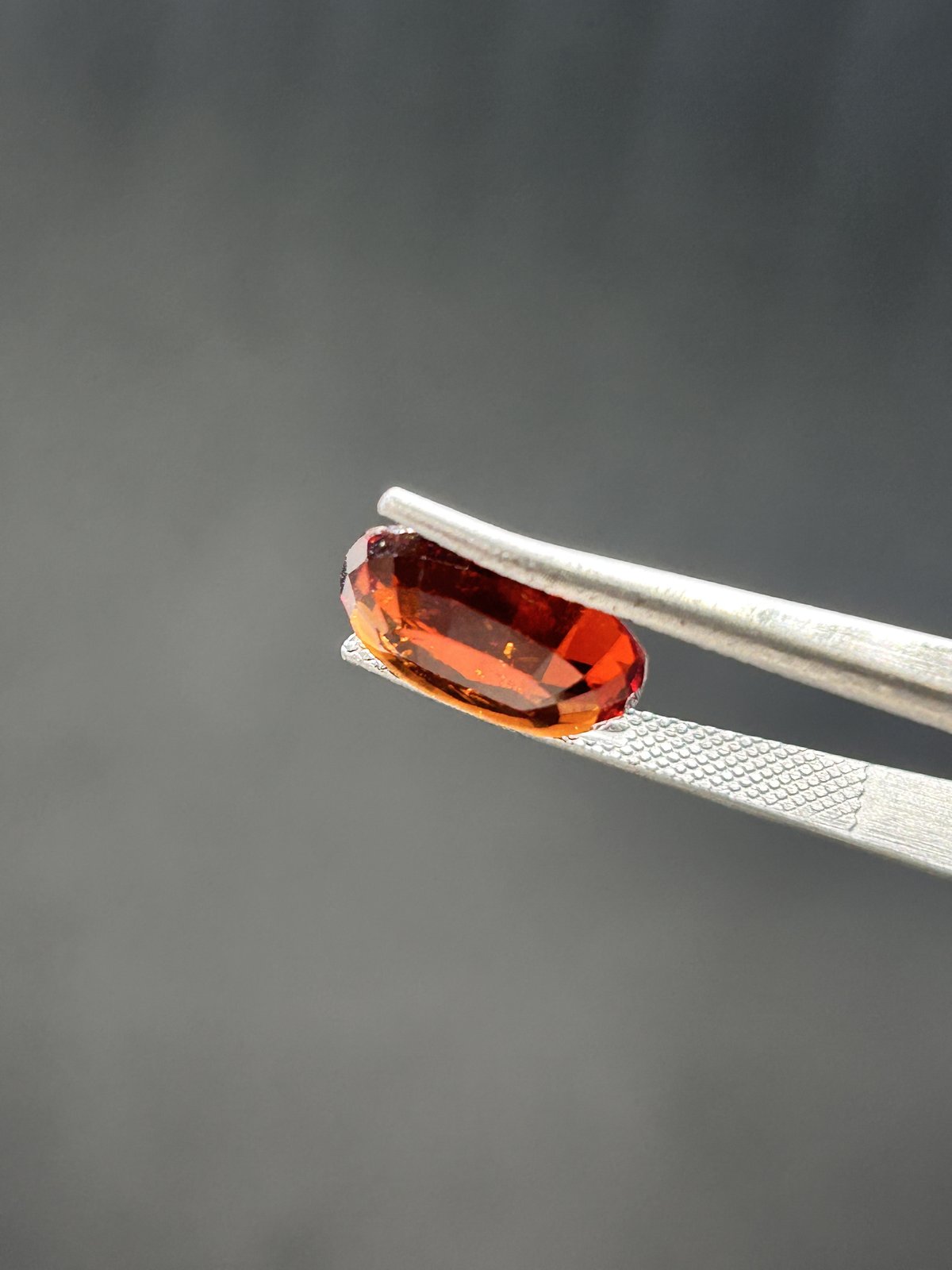 Natural Hessonite - 6.055 Carats (Ceylon)