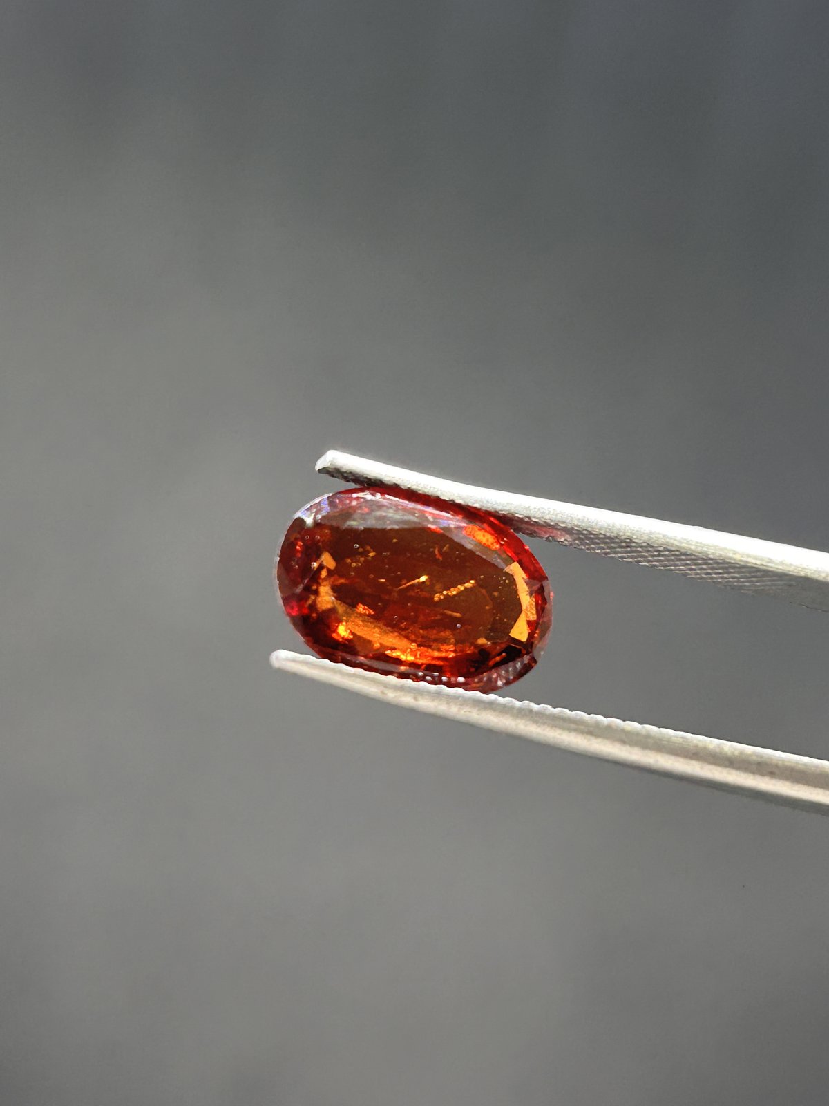 Natural Hessonite - 6.055 Carats (Ceylon)