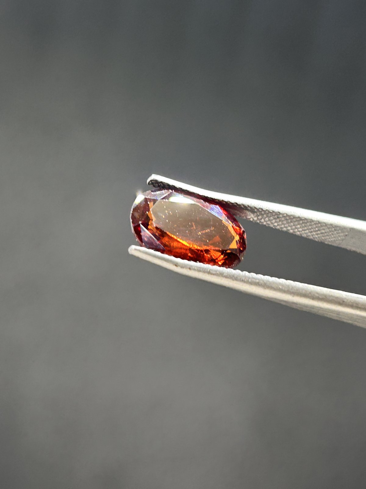 Natural Hessonite - 6.055 Carats (Ceylon)